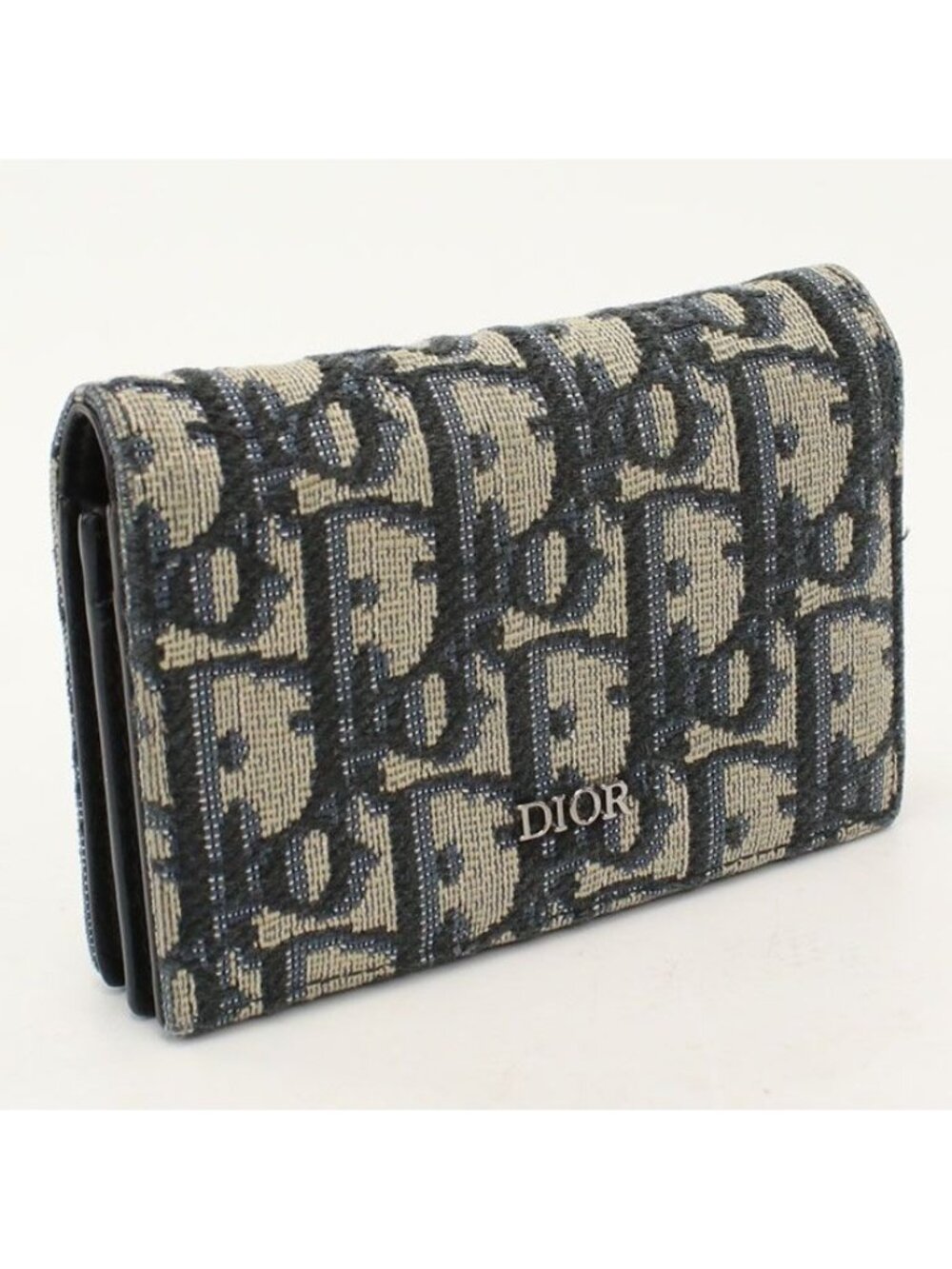 Dior Business Card Case Dior Oblique Jacquard